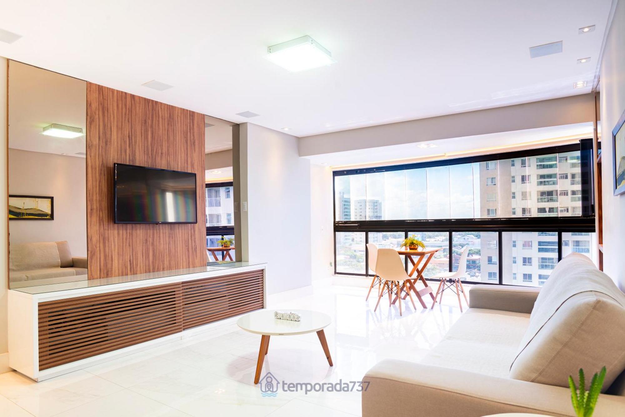 Elegante Apartamento Com Vista Mar Em Atalaia Aracajú Exterior foto